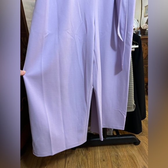 Calvin Klein lavender jumpsuit size 14 - Picture 3 of 8